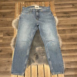 Everlane medium wash ankle jeans 30